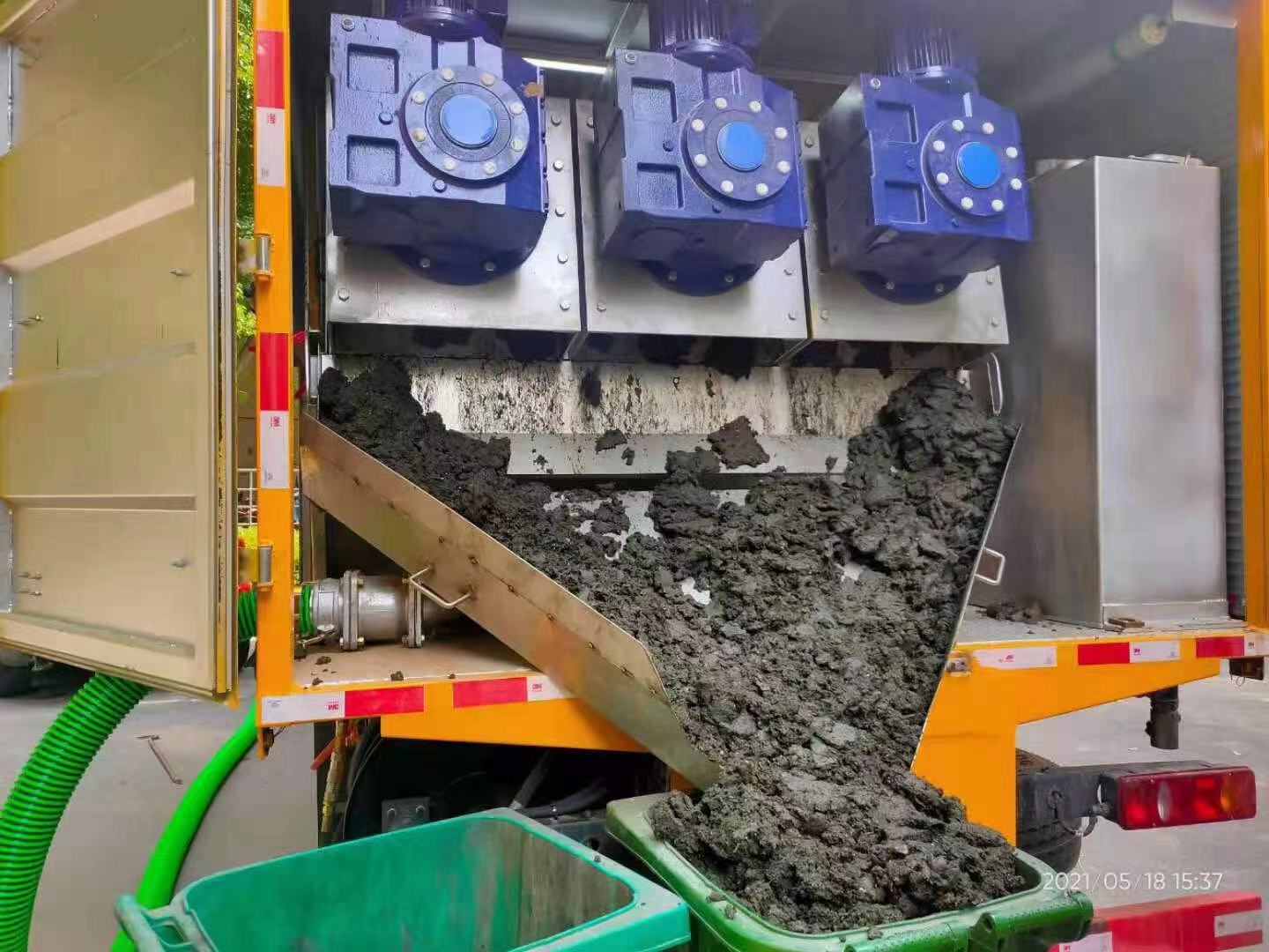 义乌化粪池清掏城市维护站-泥浆净化干湿分离处理